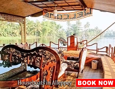 Houseboats in Alleppey