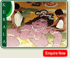 Mosaic Decoration for Onam Festival